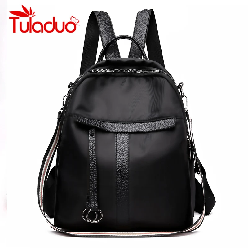 

Women Backpack Nylon Shoulder Bag School Backpack High Quality Multifunction Backpack Teenage Girls Travel Bag mochila feminina