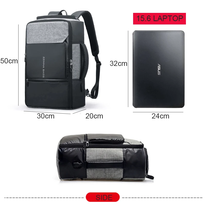 17 inch Laptop Backpack Anti Theft Bag Male Men Bagpack USB 15.6 Notebook Travel Business Backpacks Man Waterproof Outdoor Bags 17 inch Laptop Backpack Anti Theft Bag Male Men Bagpack USB 15.6 Notebook Travel Business Backpacks Man Waterproof Outdoor Bags