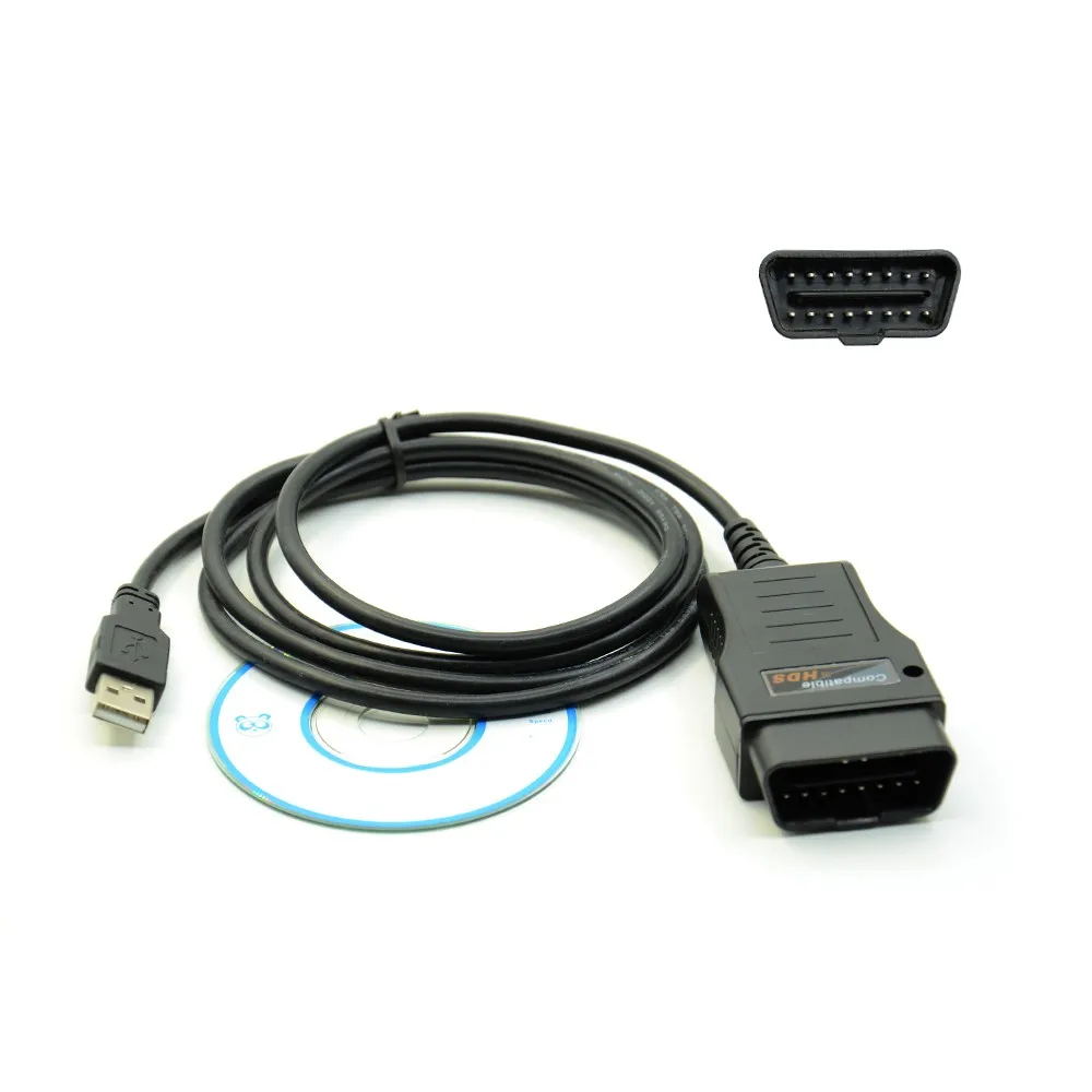 Оптовая продажа для H da HD * S кабеля OBD2 Диагностический кабель с бесплатной