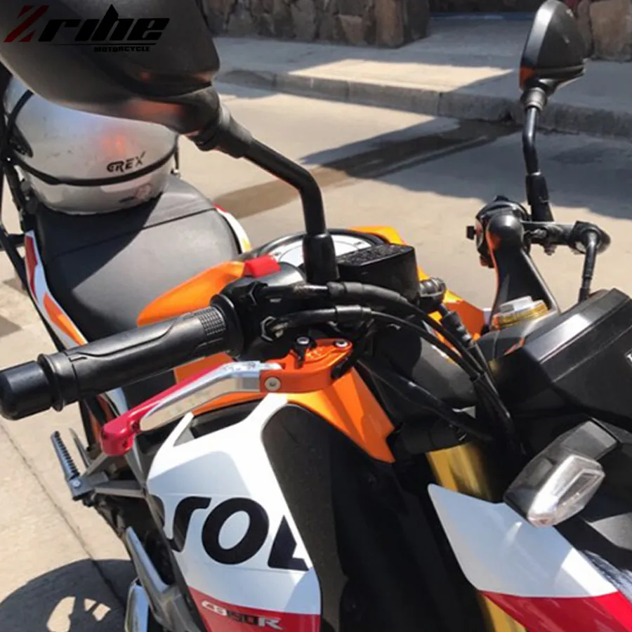 Для HONDA CRF 1000L CRF1000L 2015 2016 2017 15 Мотоцикл с ЧПУ Алюминиевый сплав регулируемый