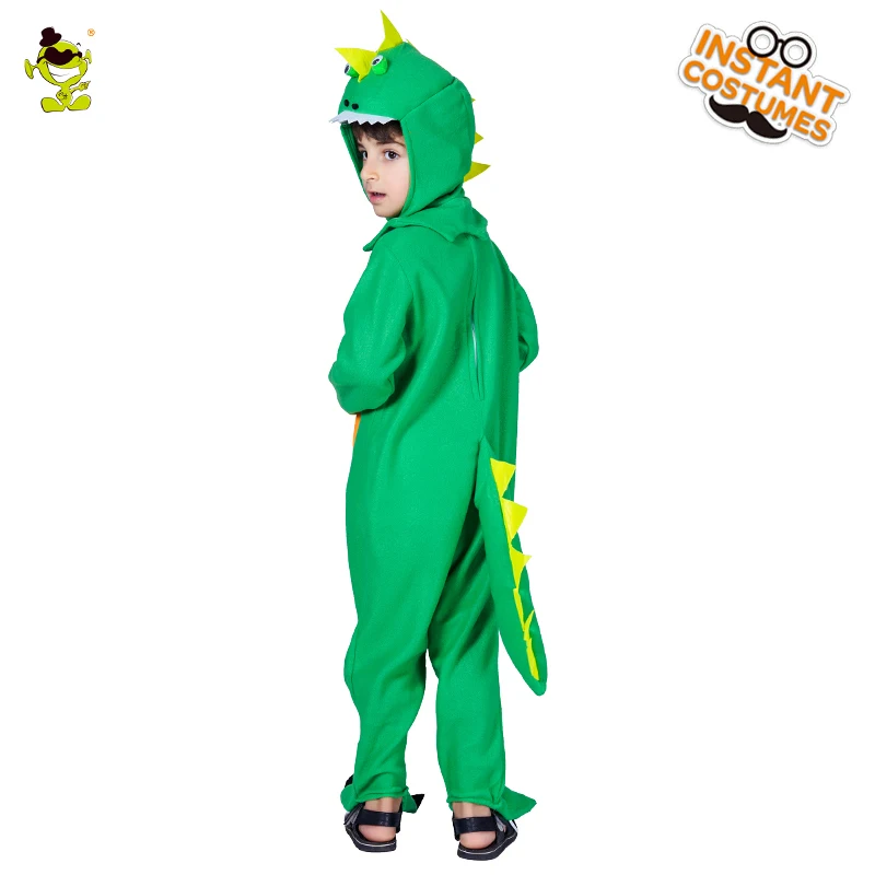 QLQ/Детский костюм динозавра для мальчиков костюмы талисмана на Хэллоуин, комбинезон, пижама динозавра одежда для сна для мальчиков, костюмы