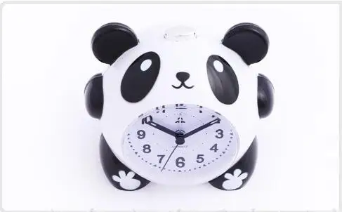 Skup Rysunek przedstawiający pandę alarm zegar podświetlany nocny dzwonek elektroniczny 16 polifoniczne muzyka super cichy alarm z funkcją drzemki zegary