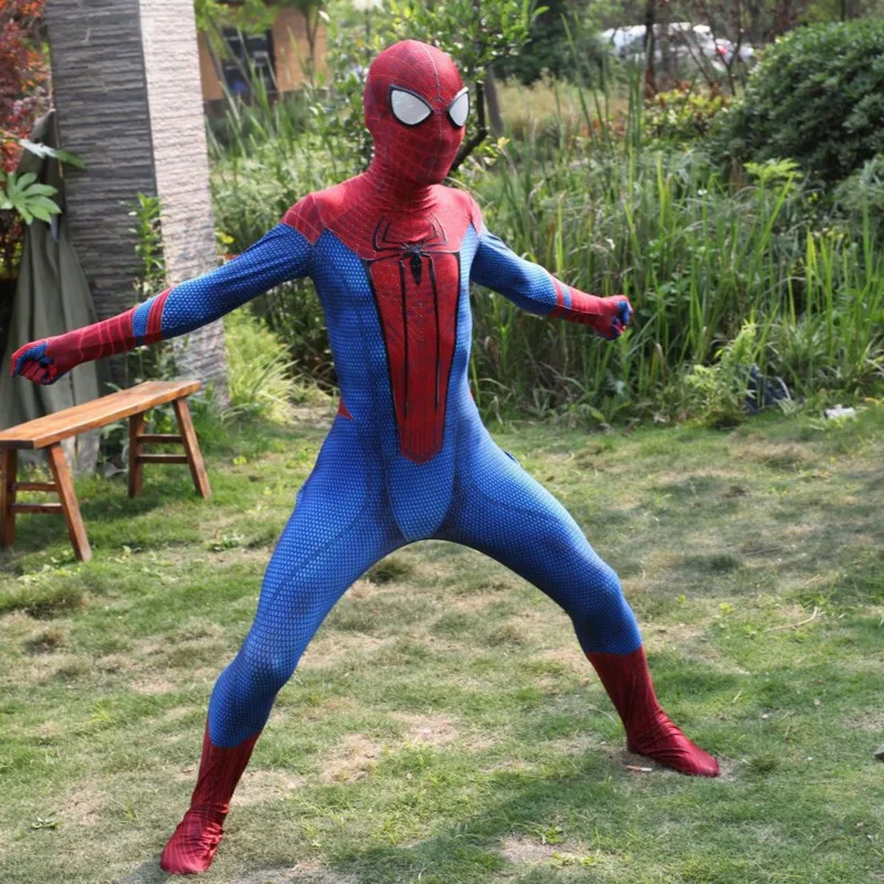 

halloween costumes for men adult amazing 3d Muscle spiderman costume iron original homecoming spider man cosplay avenge spandex