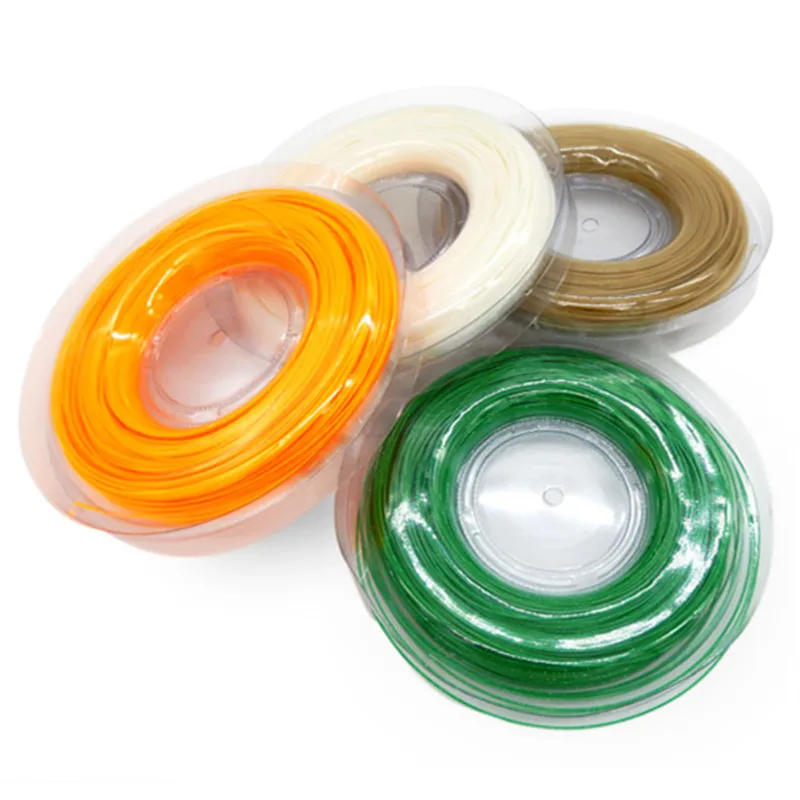 High Quality 200m reel Tennis Line Polyester font b Racquet b font Rough Power String 17G