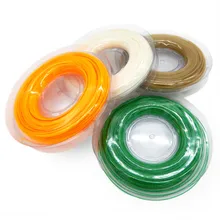 High Quality 200m reel Tennis Line Polyester font b Racquet b font Rough Power String 17G