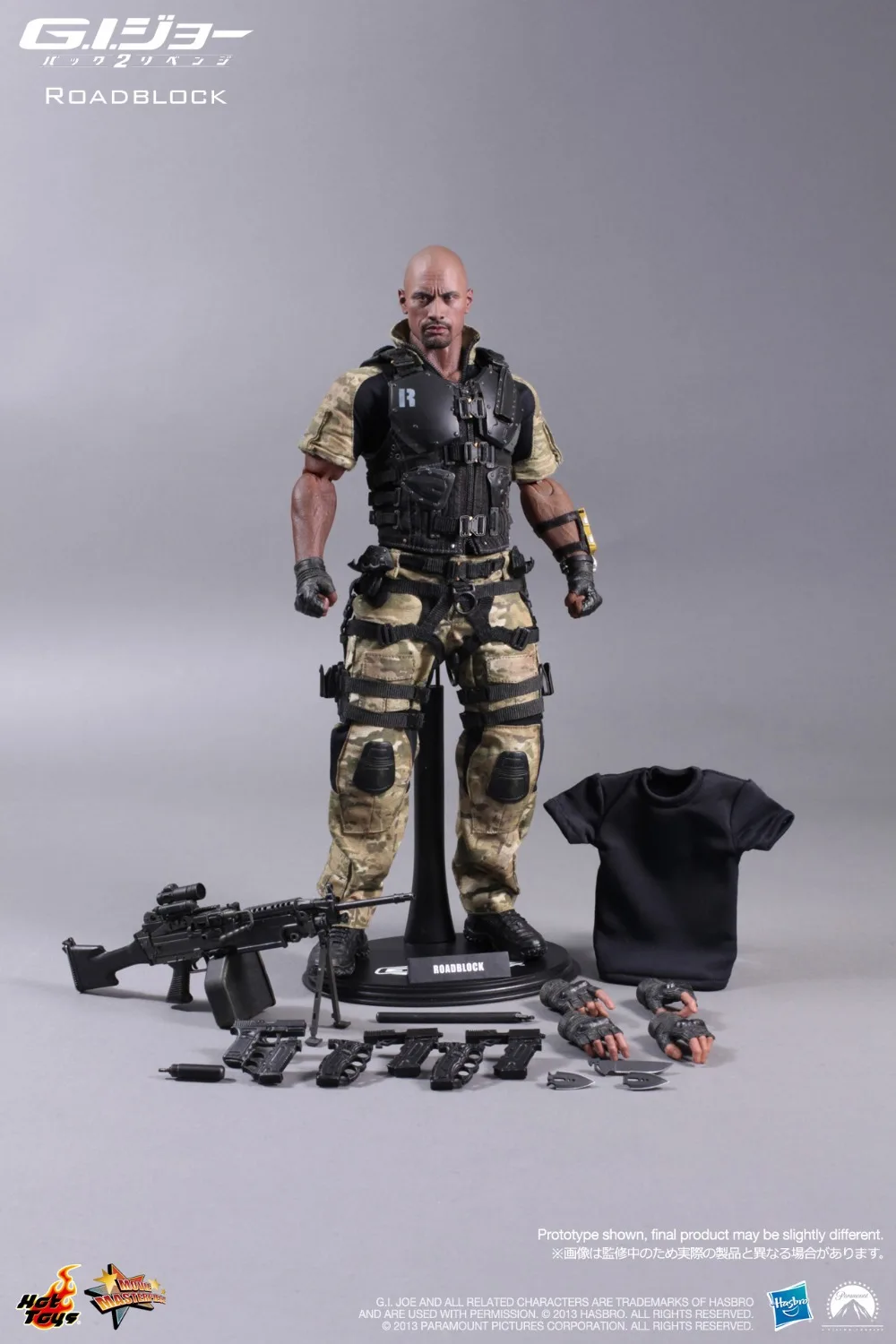 Кукла в масштабе 1/6 Dwayne Johnson in G.I.Joe: покрытие 12 дюймов экшн фигурка кукла