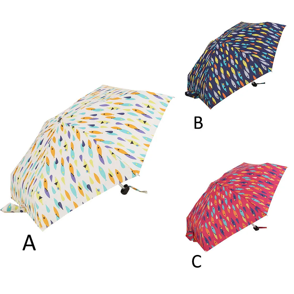 Плоский Зонт складной зонт от солнца мини-зонтик защита от ультрафиолета, от солнца тени милый свежий складной прозрачный для девочки W30619