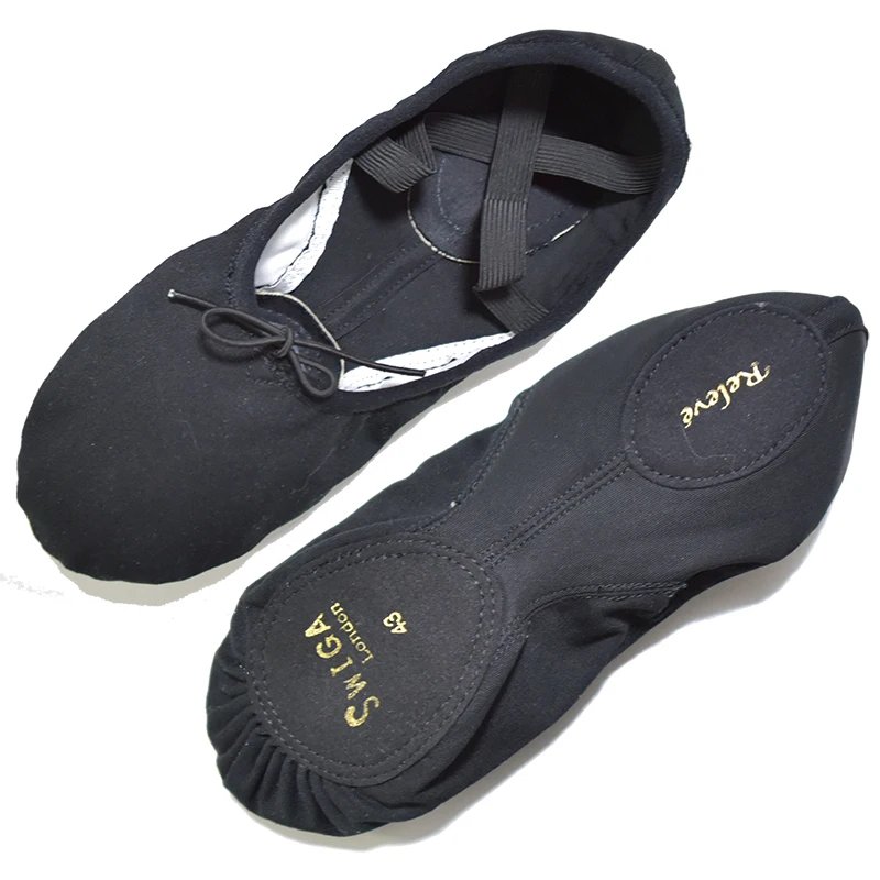 Эластичная балетная танцевальная обувь SWIGA из хлопка|dance shoes|ballet dance shoesshoes |