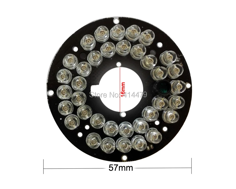  REDEAGLE 2PCS/Lot Infrared 36 IR LED Light Board for CCTV Security Cameras Night vision (diameter 5 - 32549982062