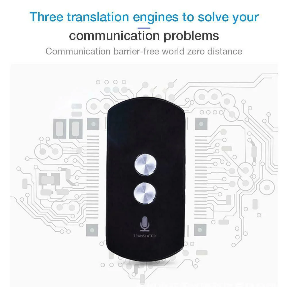 

Multi-language Accurate Translator Wireless Voice Synchronous Three Translation Engines Interpreter Intelligent Bluetooth Timely
