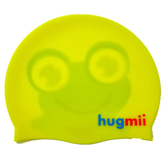 yellow swimming cap