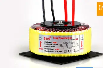 

12V/24V tranformer 40VA oroidal transformer copper custom transformer 220V input 12V 3.3A power transformer
