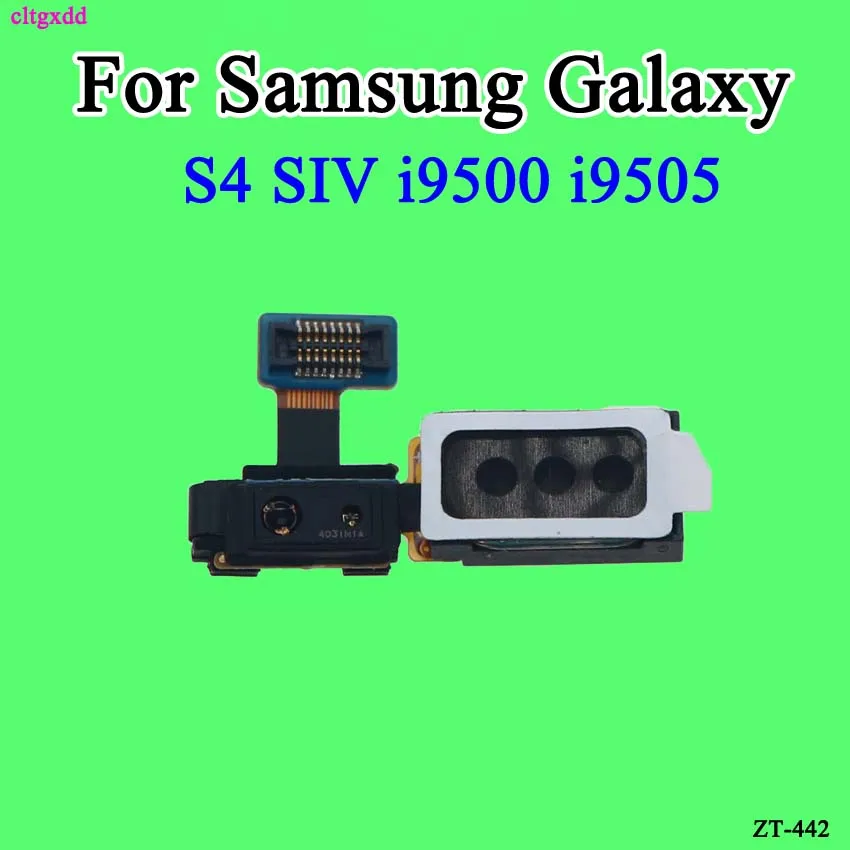 Cltgxdd цельнокроеное платье Запчасти для авто динамик телефона для samsung Galaxy S4 SIV i9500 i9505 свет Сенсор разъем
