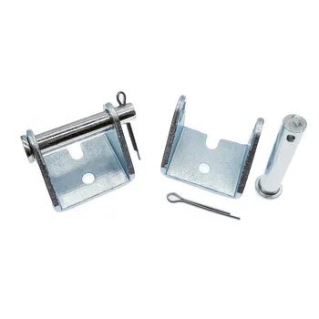

A pair mounting brackets for Linear actuator Install bracket with bolt install hole 10mm