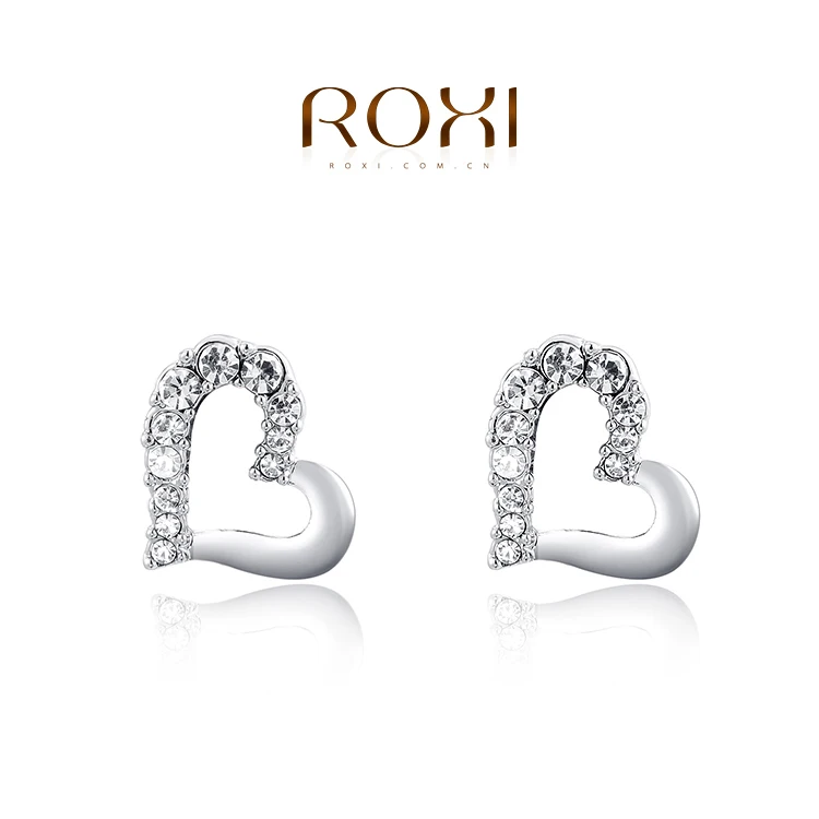 ROXI Gift Classic Genuine Austrian Crystals Fashion Red/ Green Zircon Water Drop Earrings Hot Sale For Party | Украшения и