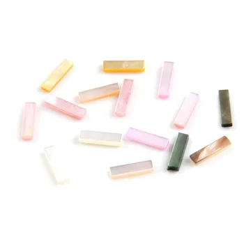 

20 Pcs DIY 6 Colors Nail Art Natural Shell Patch Sticker Decorations Accessories 3D Rhinestones For Nails Manicure Design Tools