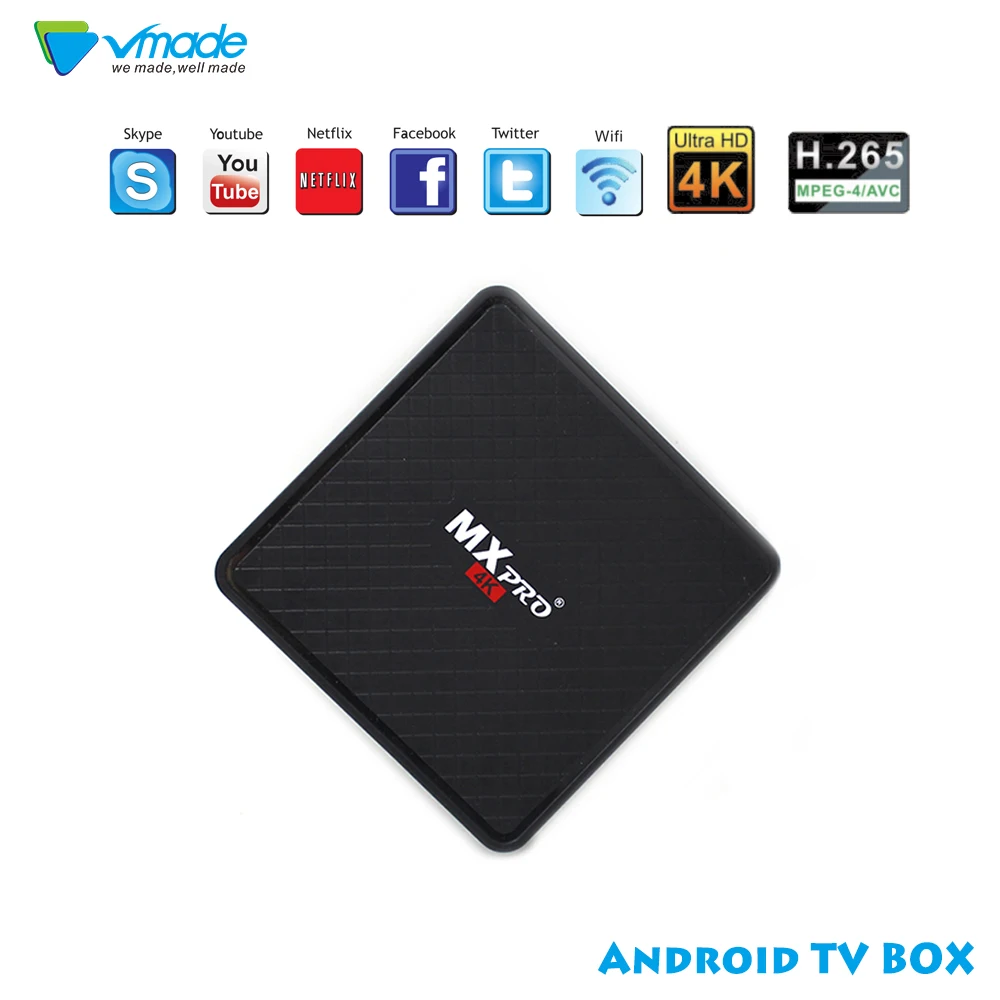 ТВ приставка 4K для Smart TV Android 7. Allwinner_H3 QuadCore 1G / 8G Google USB 2 0 Wi Fi медиаплеер