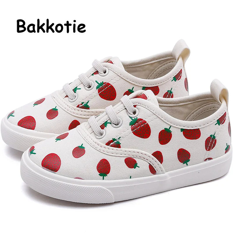 Bakkotie/Детская парусиновая обувь сезон осень Новинка 2019 года модные кроссовки для
