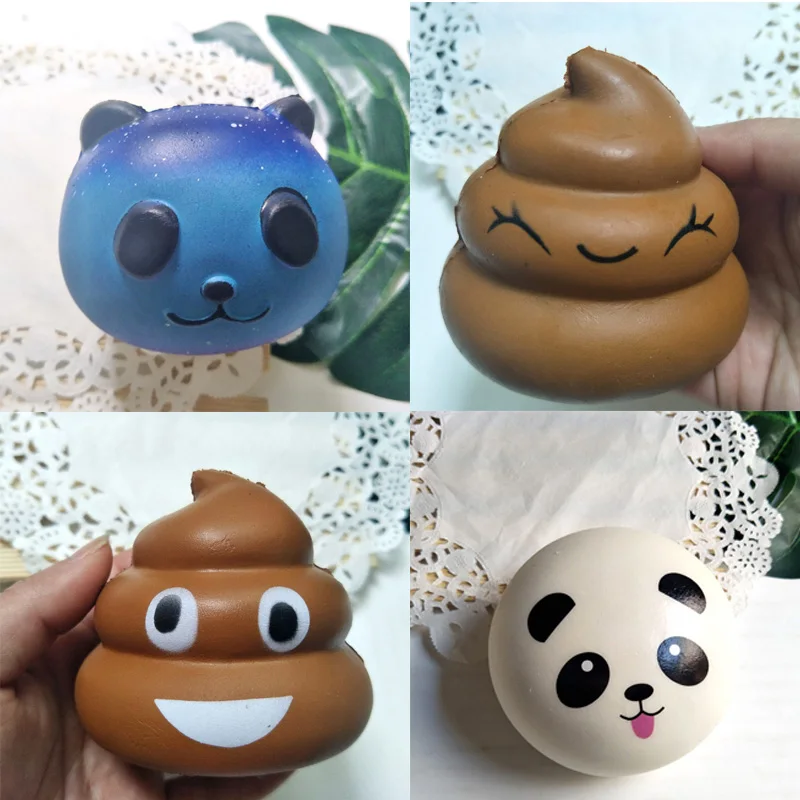 16 видов стилей Squeeze Squishys медленно поднимающаяся галактика Милый Панда крем