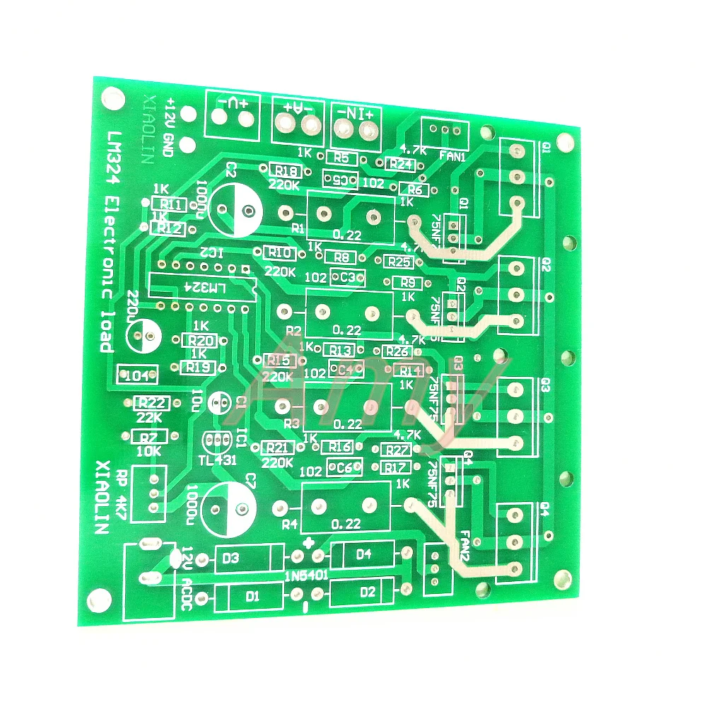 Электронный тестер нагрузки мощность 150W 15V 0-10A/60 V 2.5A LM324 простая электронная нагрузка