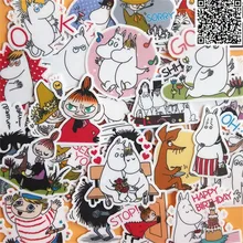30 pcs Cartoon horse and owner stickers for Home decor on font b phone b font