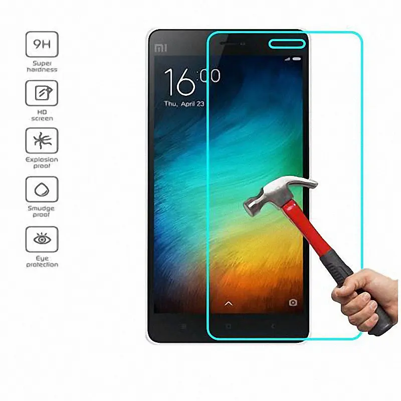 Закаленное стекло для Xiaomi Mi5 Mi4 Mi4S Mi4C Mi4I Mi3 mi 5 4 3 4c 4i|glass screen|tempered glass screen protectorglass protector