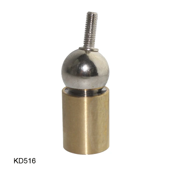 KD516 разъем для 3d принтера стальной шар латунный стержень конец с резьбой отверстие постоянный магнит Универсальный Магнитный шаровой шарнир