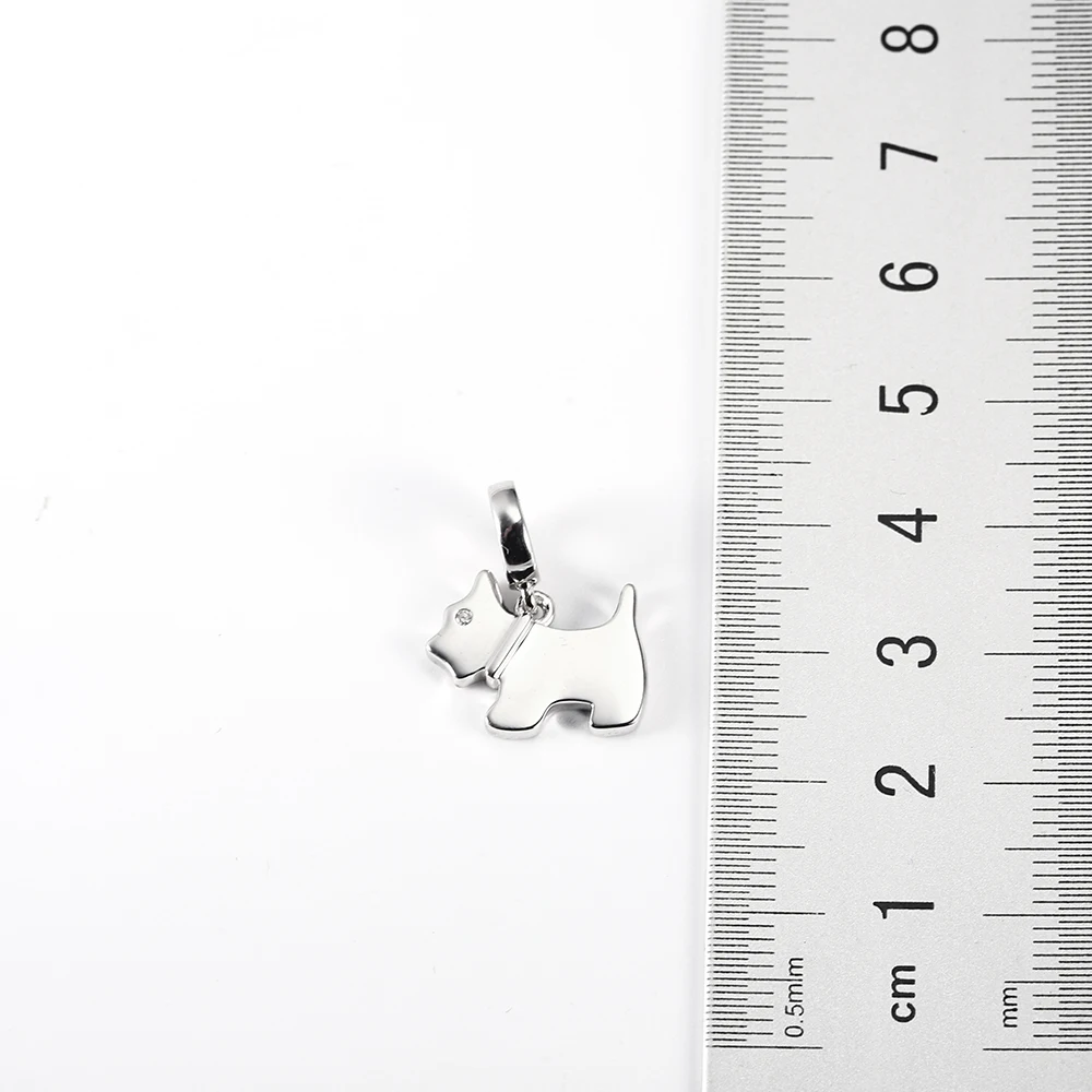 Puppy Pendant Fit Pandora Bracelets Charms Silver 925 Original Beads Authentic 925 Silver Charms DIY Jewelry Making Dropshipping (3)