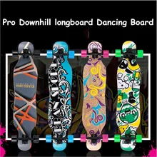 Professional Skateboard Complete Maple Longboard Skate Board 4 Wheel Downhill Street Long Board Dance Board Roller Driftboard professional maple complete skateboard longboard adult road street dancing downhill drift skate board longboard dancing board