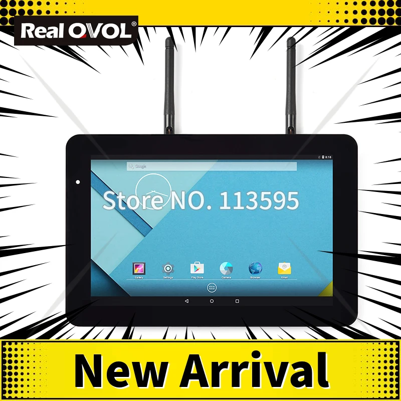 

RealQvol FriendlyELEC Octa-Core 64-bit All in One Android System with HD900 9" LCD and Cap Touch