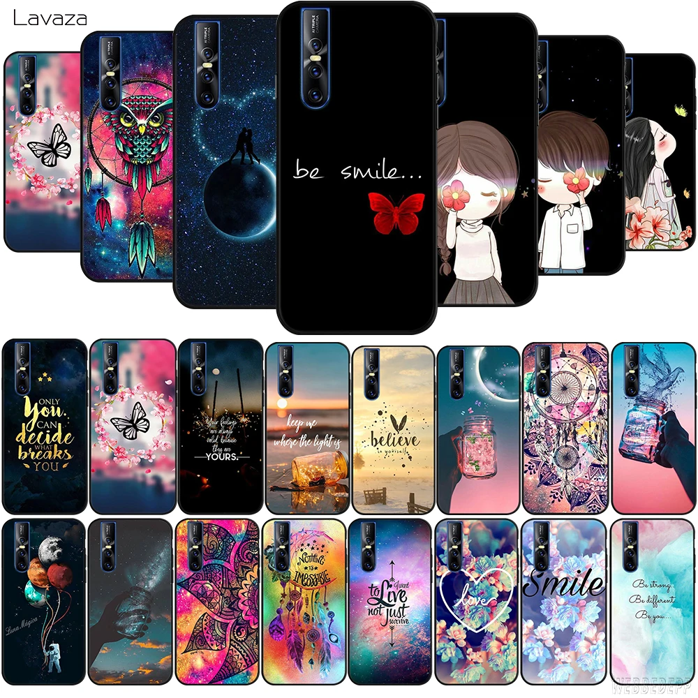 Lavaza Космос Луна ТПУ чехол для vivo Y53 Y55s Y67 Y75 Y81s Y85 Y89 Y91 Y95 Y93 V5s V7 V9 V15 V11Pro | Мобильные