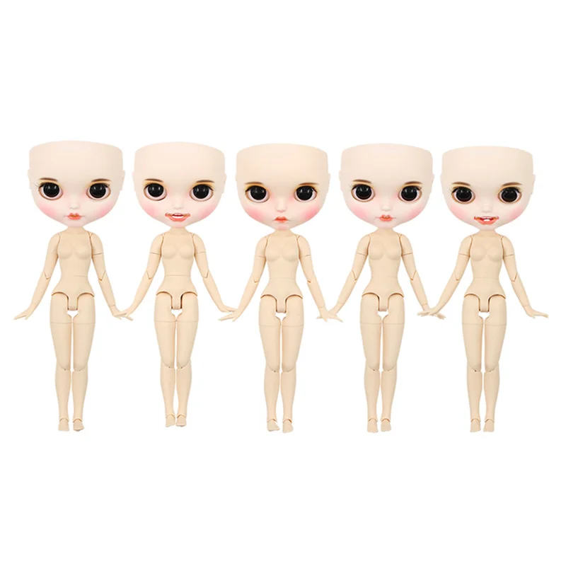 Ледяная фабрика Blyth кукла DIY BJD рисованная рука совместное тело белая кожа игрушки