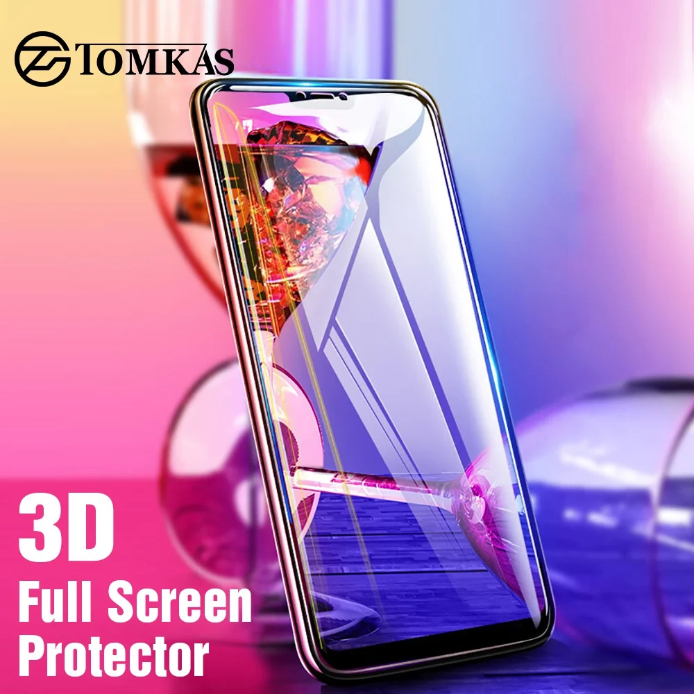 

TOMKAS Glass For Xiaomi Redmi Note 6 Pro Redmi 5 Plus 6A Mi A2 Lite 6X 6 Glass Screen Protector Film Protective Redmi Note 5 Pro