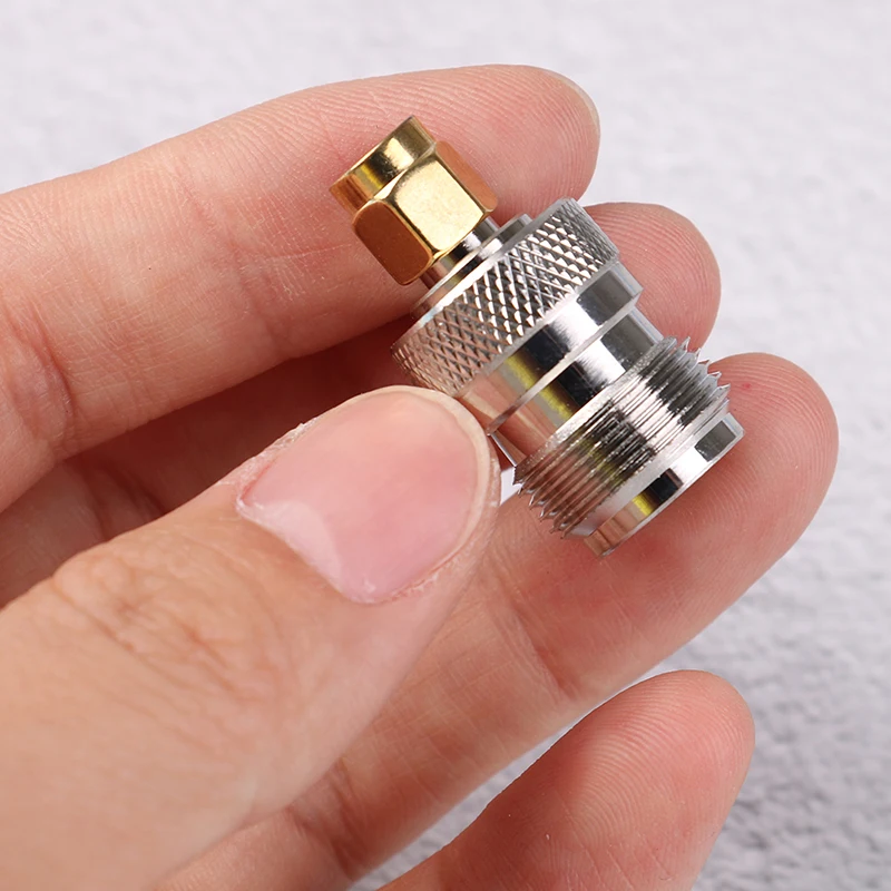 1 шт. N гнездовой разъем к SMA штекеру RF коаксиальный адаптер конвертер