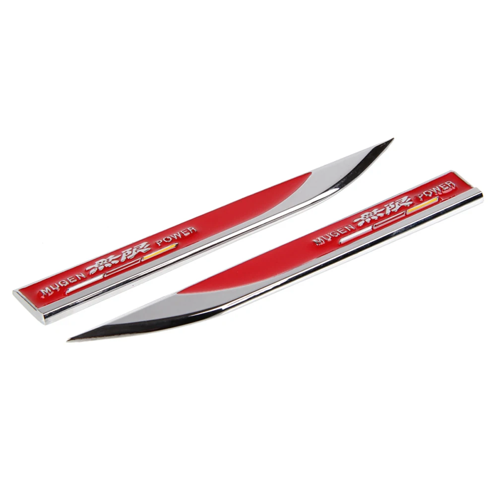 

Car Sticker For Honda Mugen Civic Fit Accord CRV Jazz City Insight Crosstour Odyssey Jade Elysion Auto Emblem Badge Fender Decal