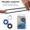3pcs/set Silicone Cock Rings Delay Ejaculation Stretch Cockring Control Extender Flexible Glue Penis Ring For Man 1