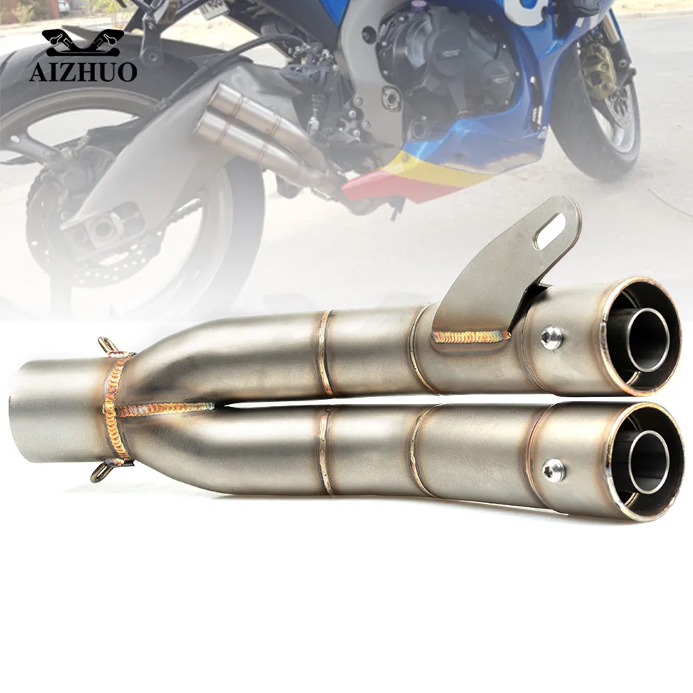 36-51 мм мотоцикл выхлопной трубы для YAMAHA YZF R1 2004 2005 2006 2007 2008 2009 2010 2011 2012 2013 2014 2015 2016 2017 2018