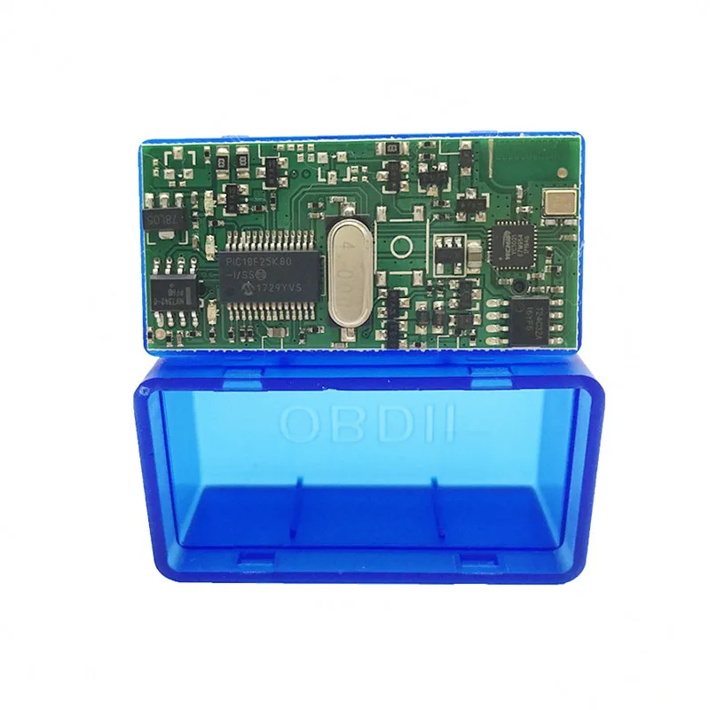 Диагностический сканер ELM327 V1.5 Bluetooth с чипом PIC18F25K80 OBD2 OBD II поддерживает протокол