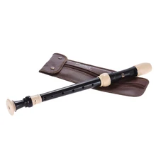 QM8A-23G альт рекордер немецкий стиль 8 Отверстие Ключ G духовой инструмент с чистящей удочкой сумка для переноски черный