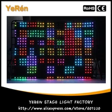 Светодиодный видео занавес СВЕТОДИОДНЫЙ дисплей занавес P9 2 м* 3 м DJ светильник эффект свадебные фоны сценический фон