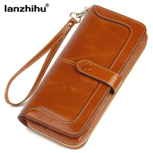 2017 New Women's Genuine Leather Wallet Female Zipper Wallets RFID Blocking Clutch Large Card Holder Phone Wristlet Coin Purse 2017 New Women's Genuine Leather Wallet Female Zipper Wallets RFID Blocking Clutch Large Card Holder Phone Wristlet Coin Purse