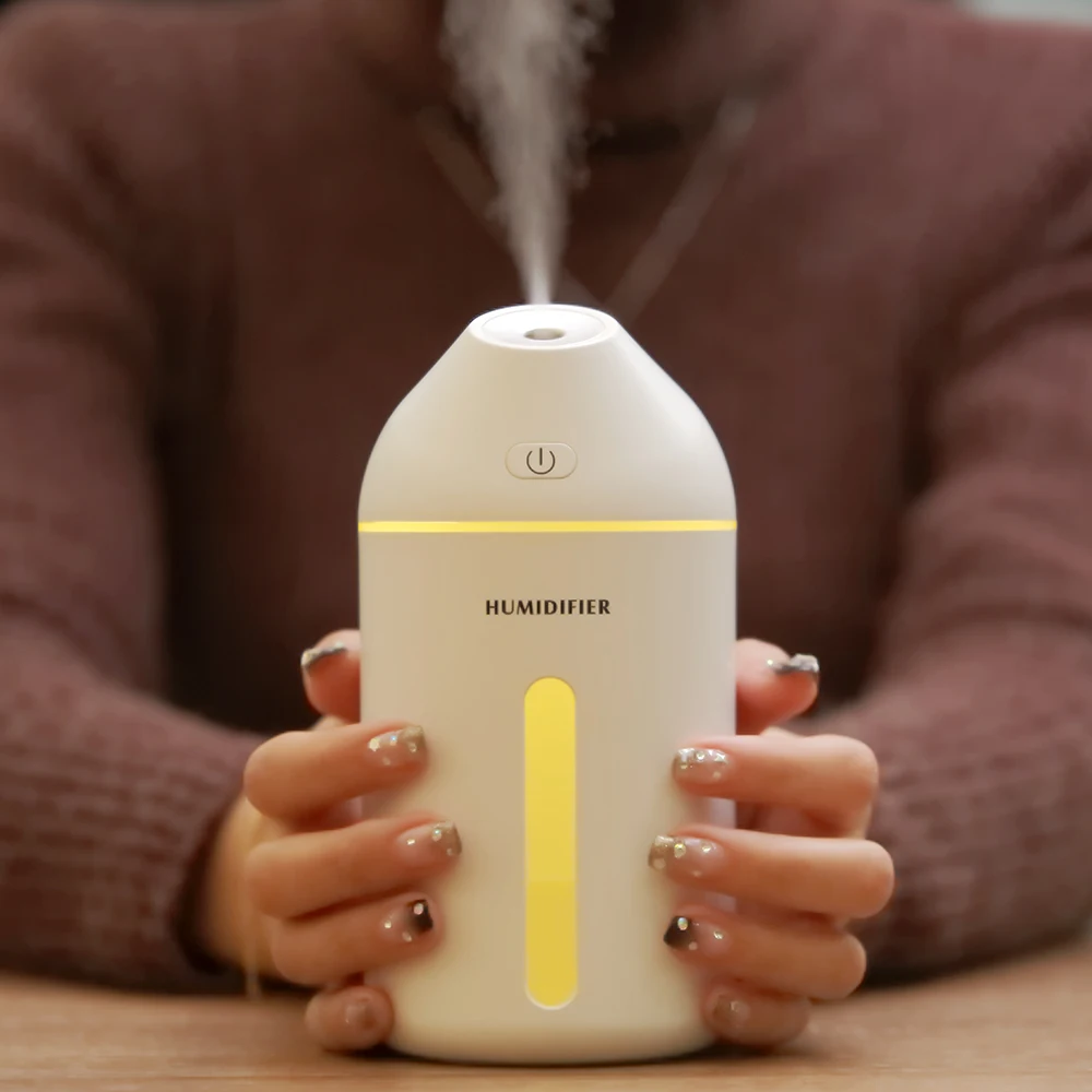 

2018 New Cute C9 Humidifier Household USB Diffuser Desktop Aroma Diffuser 320ML Low Noise Water Sprayer
