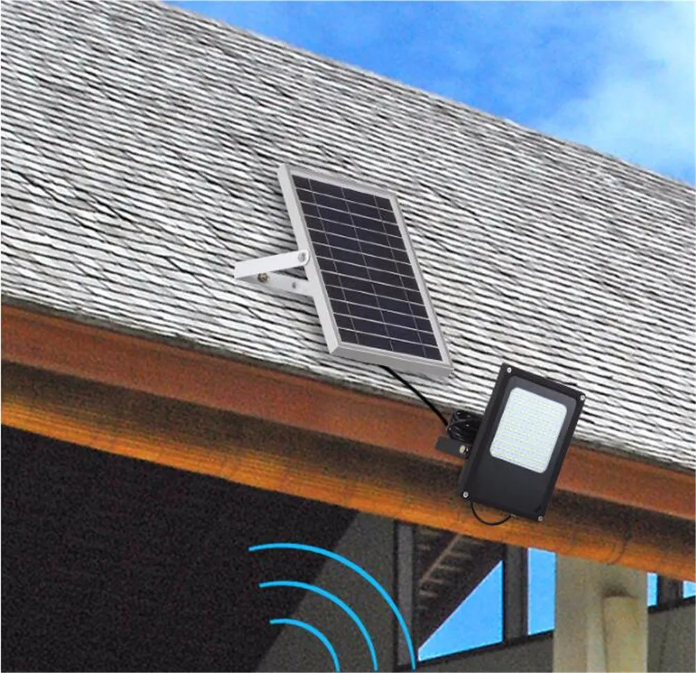 Новый водонепроницаемый IP65 16 LED Солнечный свет панели солнечных батарей