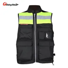 Free shipping Riding Tribe JK-34 motorcycle riding clothes reflective safety vest vest fluorescent clothing uniforms printing