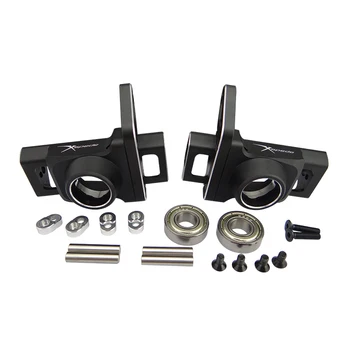 

CNC Alloy Front Wheel Steering Cup C Block Axle Carriers Hd Bearings for 1/8 HPI Savage X XL Flux RC Car Upgrade Parts