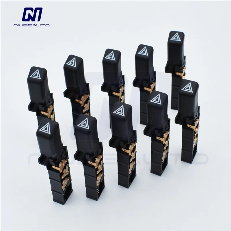 NIUBEAUTO 10 pçs/lote OE Hazard Emergência Aviso Flash Botão