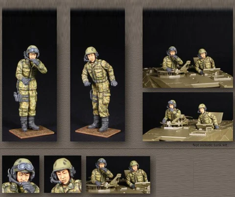 

1/35 Scale Resin Figure Modern Tank Crew