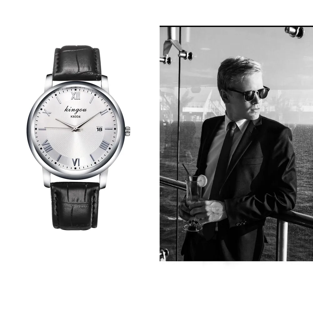 

Retro Design Leather Band Watches Men Analog Sport Military Alloy Quartz Wrist Watch Date Clock Male hour Relogio Masculino
