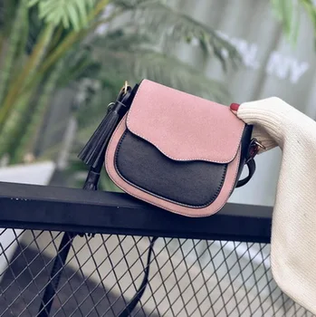 

by dhl or ems 50pcs new trend women handbags, retro simple flap, fashion shoulder bag, tassel ornaments woman messenger bag