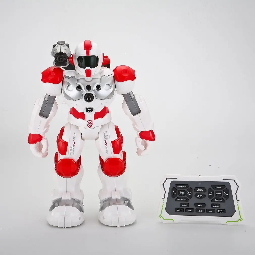 

hot! RC Robot Programmable Combat Defender Intelligent Dancing Walking Light Musical Kid Toys With Remote Control Birthday Gifts
